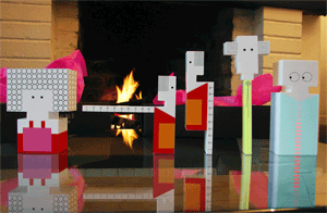 The Domestic Gubbins are four fictional objects with certain abilities, designed to prompt reflections on everyday ideas of intelligence. The Gubbins were built as props and situated in an everyday context to show how they might work. People thus can imagine how it might be to live with them and what intelligence might mean in an everyday domestic context.