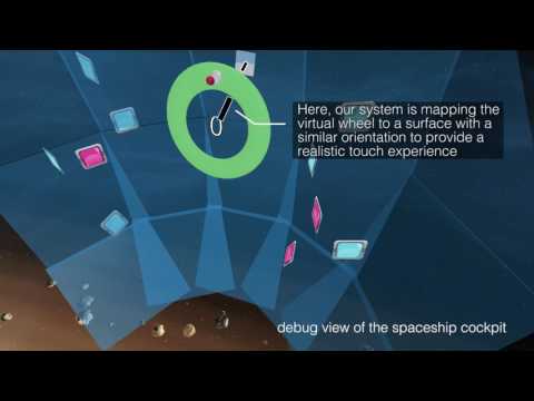 Sparse Haptic Proxy: touch feedback in virtual environments