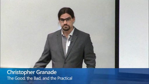 The Good, the Bad, and the Practical