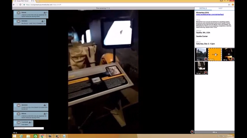 Crowdcasting: Remotely Participating in Live Events Through Multiple Live Streams