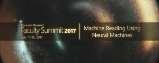 Video Abstract: Machine Reading Using Neural Machines 