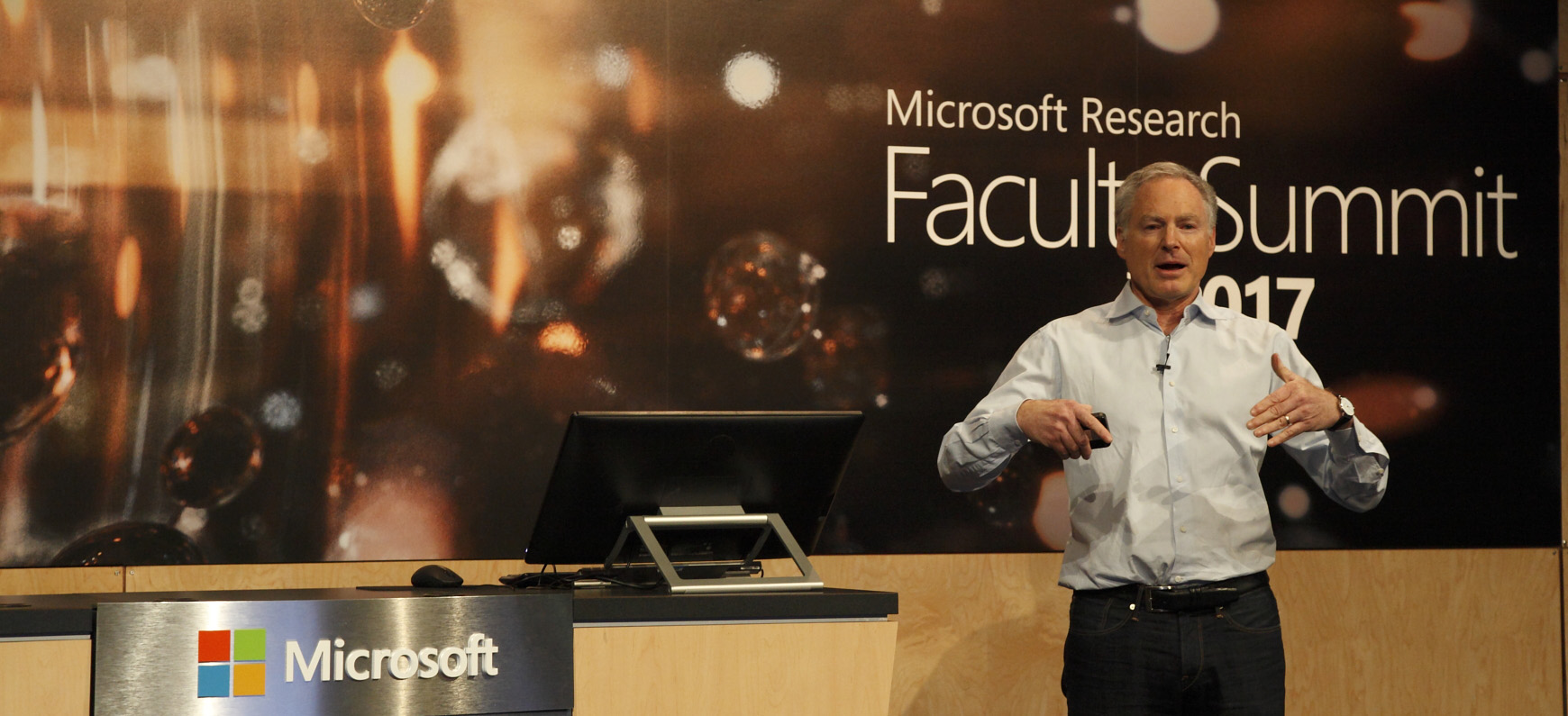 Eric Horvitz at 2017 Microsoft Research Faculty Summit