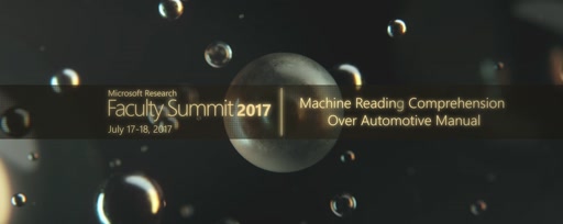 Video Abstract: Machine Reading Comprehension over Automotive Manual