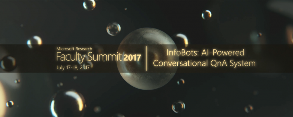 Video Abstract: InfoBots: AI-Powered Conversational QnA Systems