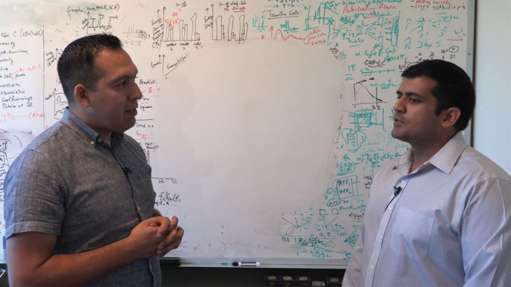 Seth Juarez interviewing Navendu Jain