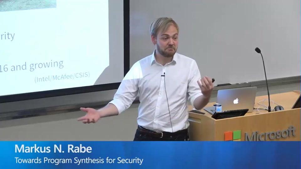 Towards Program Synthesis for Security