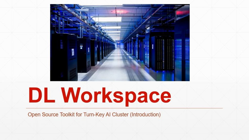 DL Workspace: Running TensorFlow