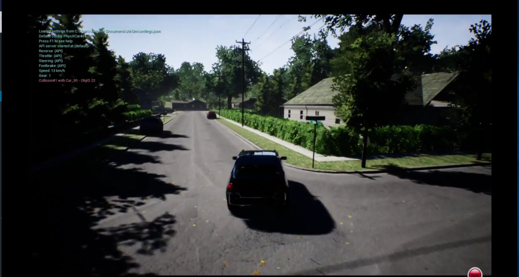 Reinforcement Learning for Car Using AirSim STILL