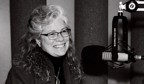 Kristin Lauter taking a selfie