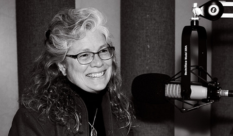 Kristin Lauter taking a selfie