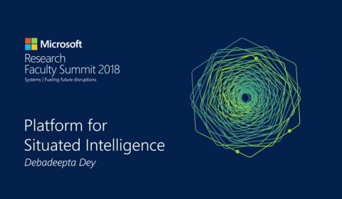 Platform for Situated Intelligence STILLPlatform for Situated Intelligence STILL