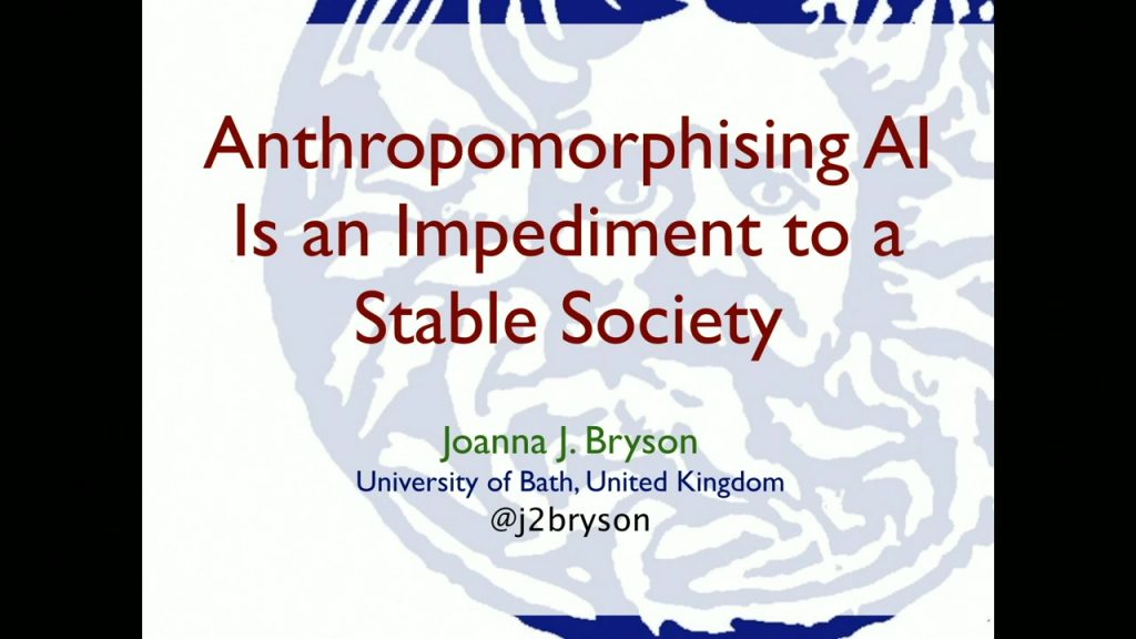 Anthropomorphising AI Is an Impediment to a Stable Society STILL