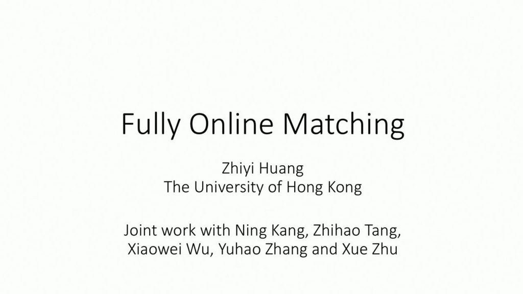 fully online matching STILL