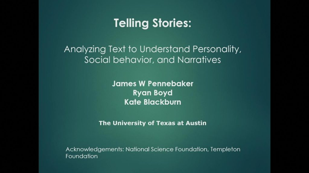 telling stories STILL