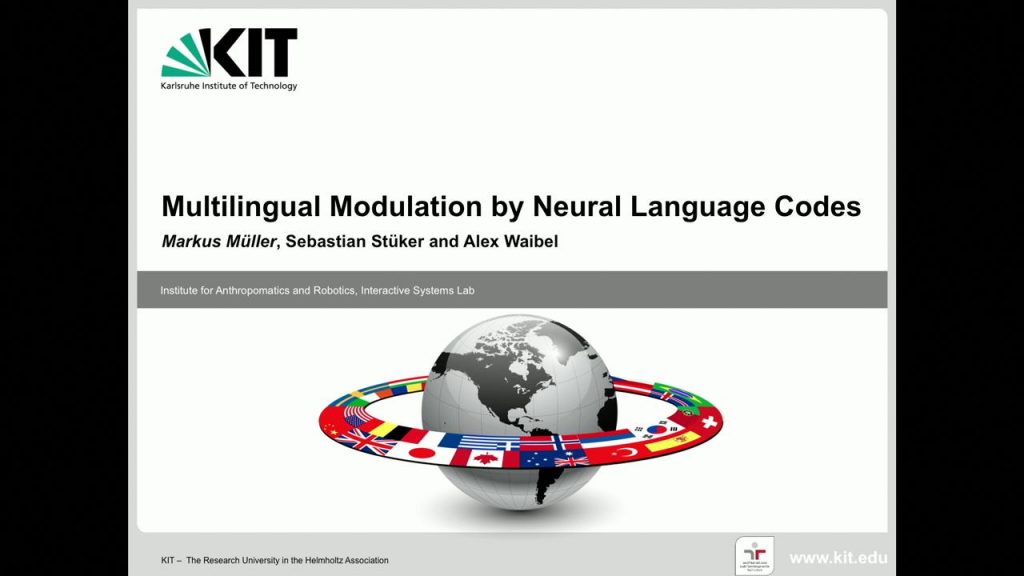 Multilingual Modulation by Neural Language Codes