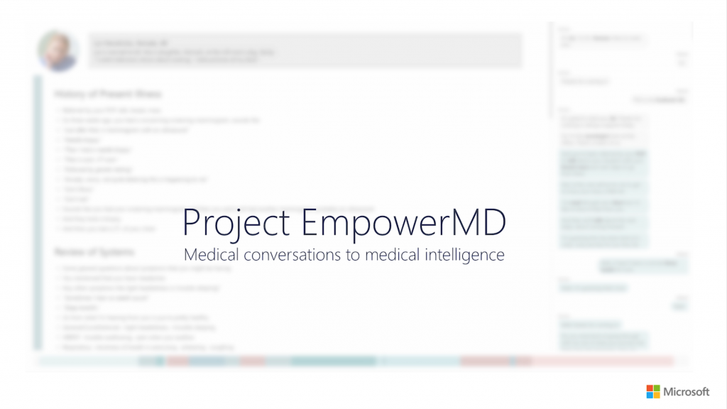 Screenshot of EmpowerMD interface