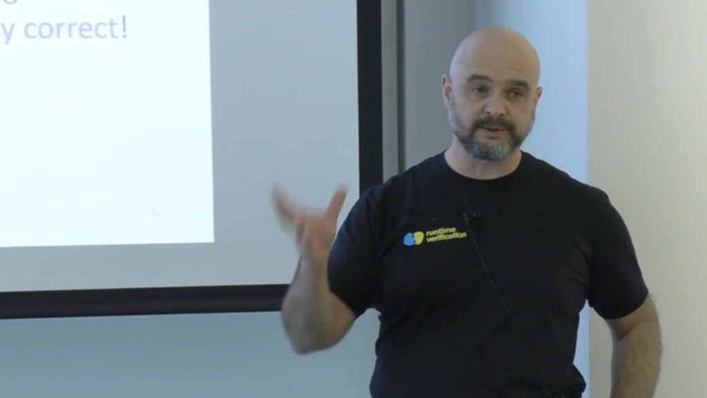 Video: Formal Design, Implementation and Verification of Blockchain Languages