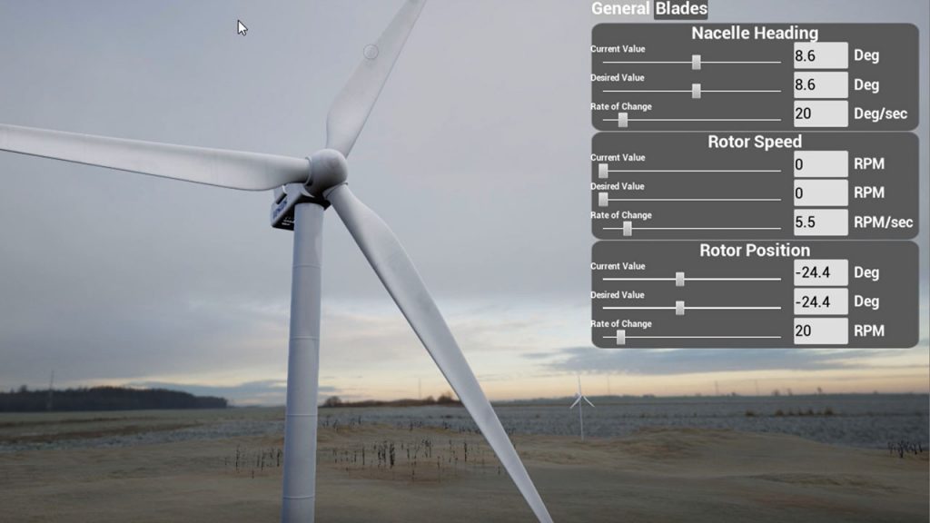 Video: High-Fidelity Simulations to enable Automated Wind Turbine Inspections
