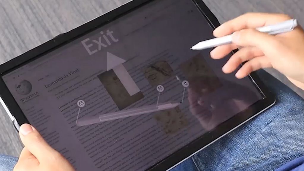 Video: Sensing Posture-Aware Pen+Touch Interaction on Tablets