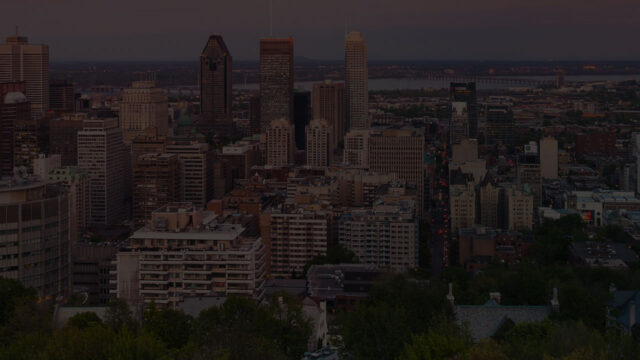 Skyline of Montreal