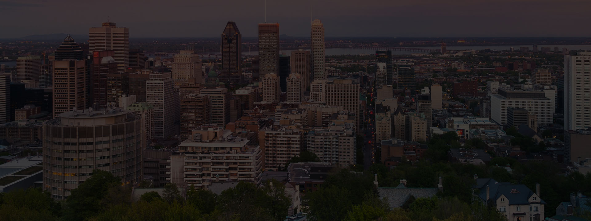 Skyline of Montreal