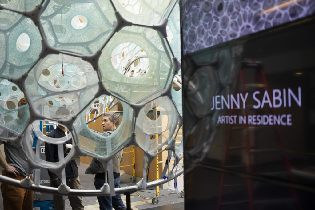 Video: The making of Ada, Microsoft's latest Artist in Residence installation