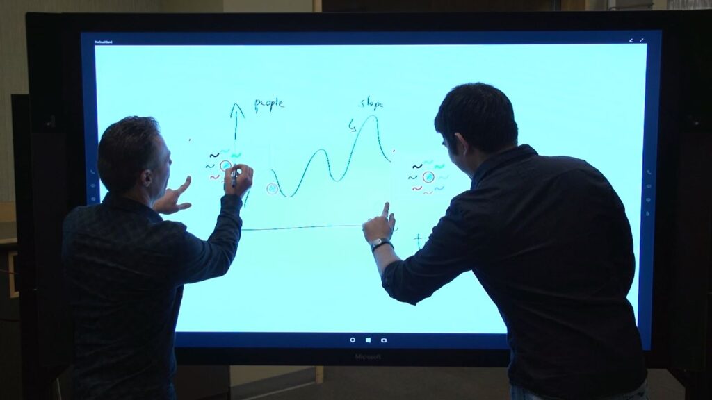 Hand and User Detection with Multiple Users on Large Displays