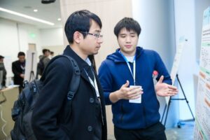 a person standing posing for the camera