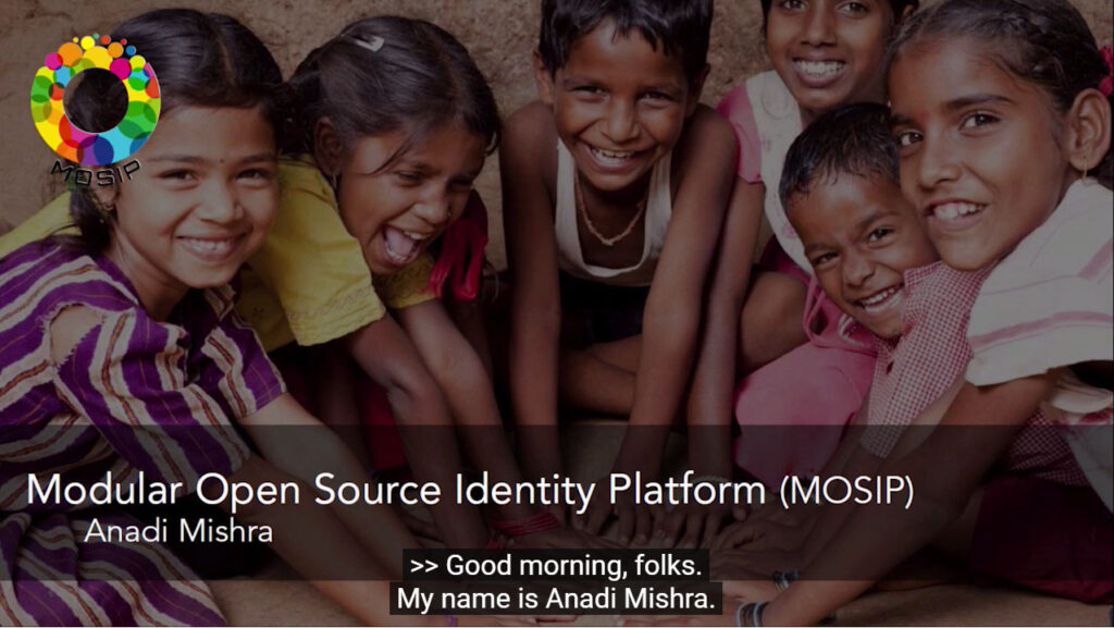Modular Open Source Identity Platform MOSIP