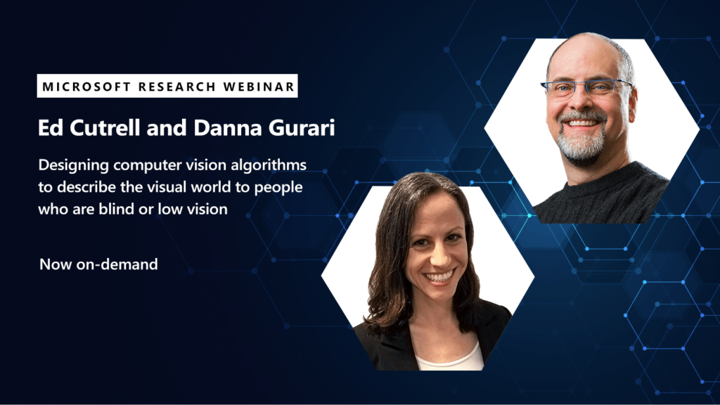 Ed and Danna's webinar on computer vision