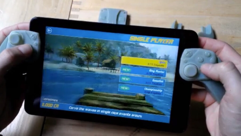 Video: A Versatile Controller Concept for Mobile Gaming