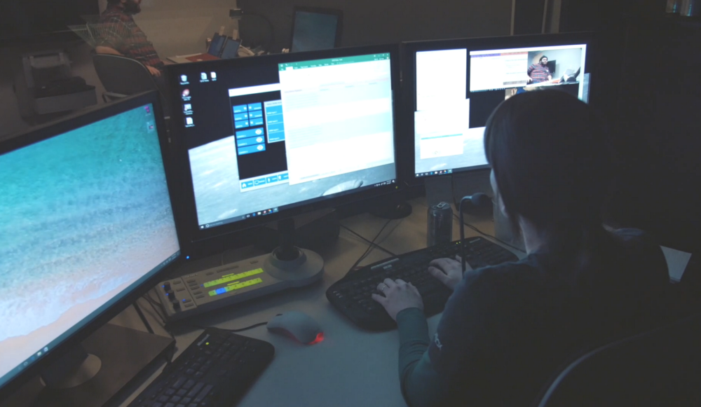 Research works at computer