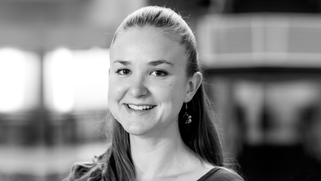 head shot of Danielle Bragg for the Microsoft Research Podcast