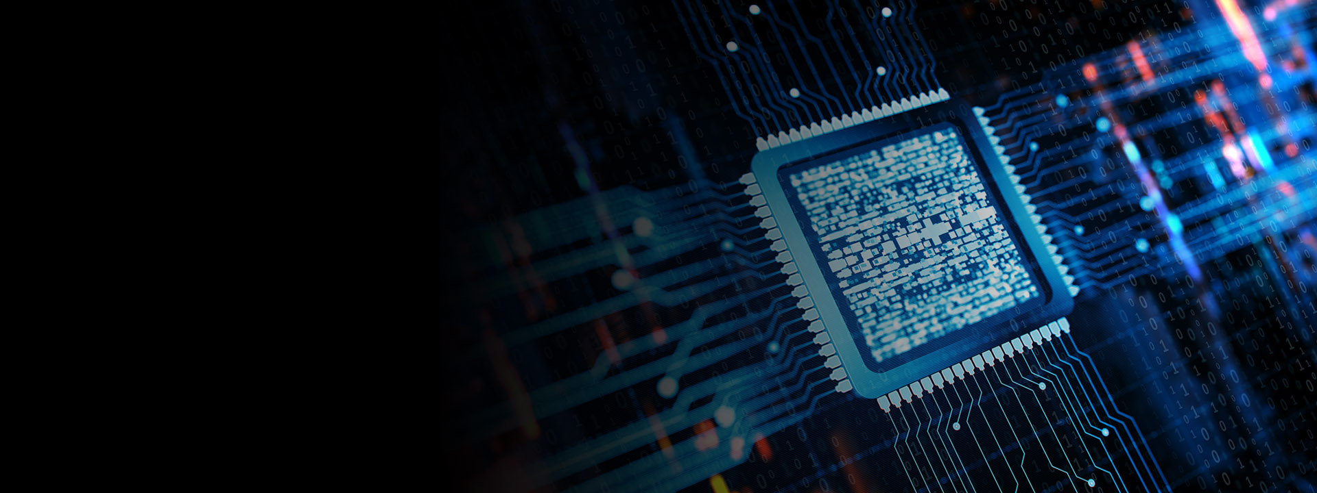 data chip connected system