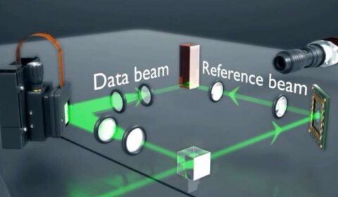 still from holographic storage video