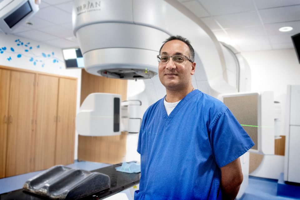 Dr Raj Jena at Addenbrooke’s Hospital
