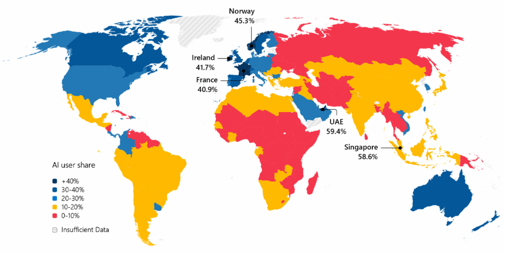 map colored by AI diffusion