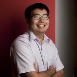 Portrait of Kenji Takeda from Microsoft and speaker at the Microsoft Research AI and Gaming Research Summit