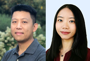 portraits of Zhou Li and Yanning Shen