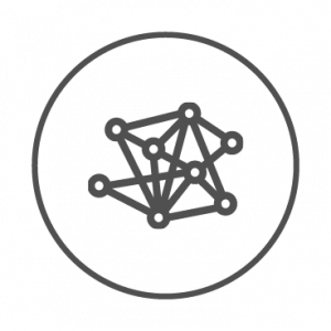 multi-connected dots icon