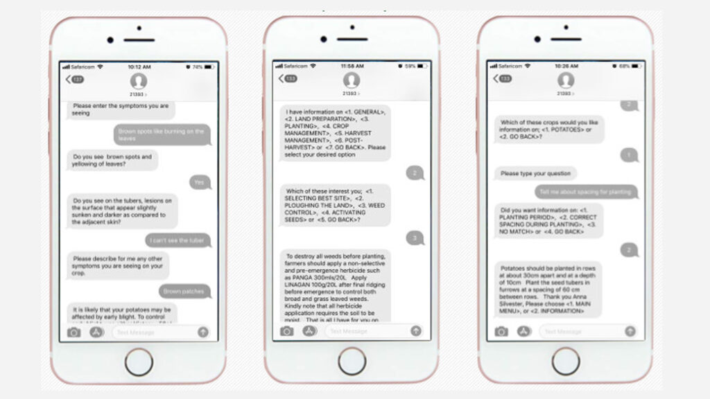 FarmVibes - graphical user interface, text, application, chat or text message