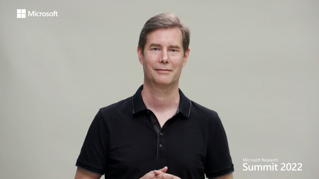 Johannes Gehrke posing for the camera