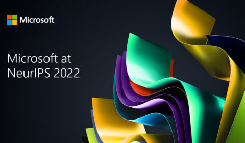 abstract banner for Microsoft at NeurIPS 2022