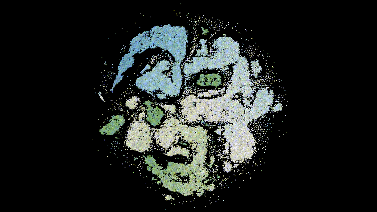 Figure 8. The dynamic figure dipicts GenSLMs, 2022 ACM Gordon Bell Winning COVID Model (a 25B/33B dense model based on GPT-NeoX). It is used to learn the latent space that describes biologically meaningful properties for SARS-CoV-2 genomes. This GIF is visualizing an important protein family, malate dehydrogenase, and viewing a projection of the latent space colored by important features such as sequence length and GC content (the ratio of the content of the nucleic acids guanine and cytosine in comparison to adenine and thymine. It measures the ability of a DNA strand to withstand heat).