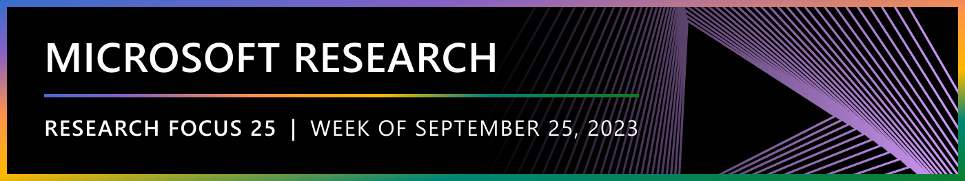 Research Focus 25 | Week of September 25, 2023