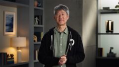 Peter Lee standing posing for the camera