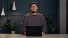 a man standing in a room