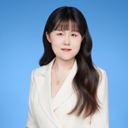 a person in a blue shirt