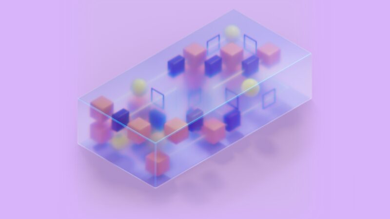 10 AI terms: GPU | abstract rectangular shape holding multiple squares and rectangles
