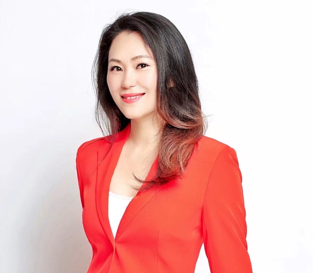 a person smiling for the camera